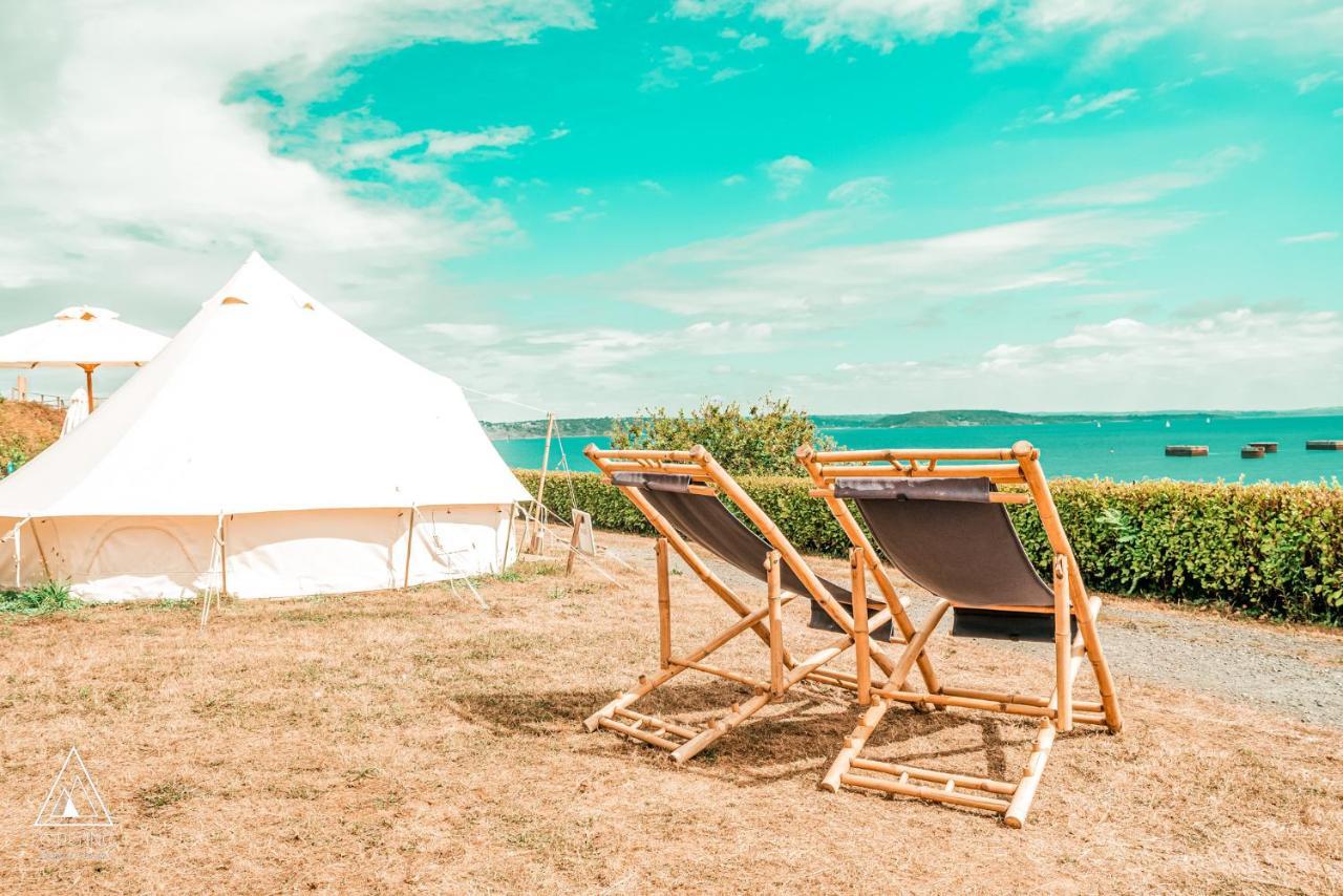 Lodg'Ing Nature Camp Presqu'Ile Crozon Lanvéoc Eksteriør billede