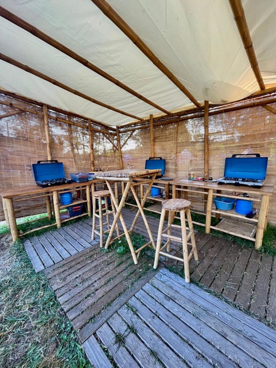 Lodg'Ing Nature Camp Presqu'Ile Crozon Lanvéoc Eksteriør billede